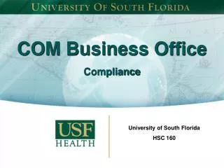 COM Business Office Compliance
