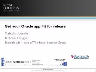 Get your Oracle app Fit for release