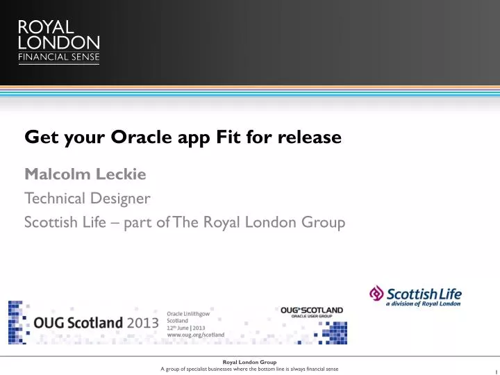 get your oracle app fit for release
