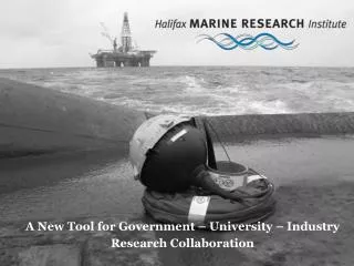 A New Tool for Government – University – Industry Research Collaboration