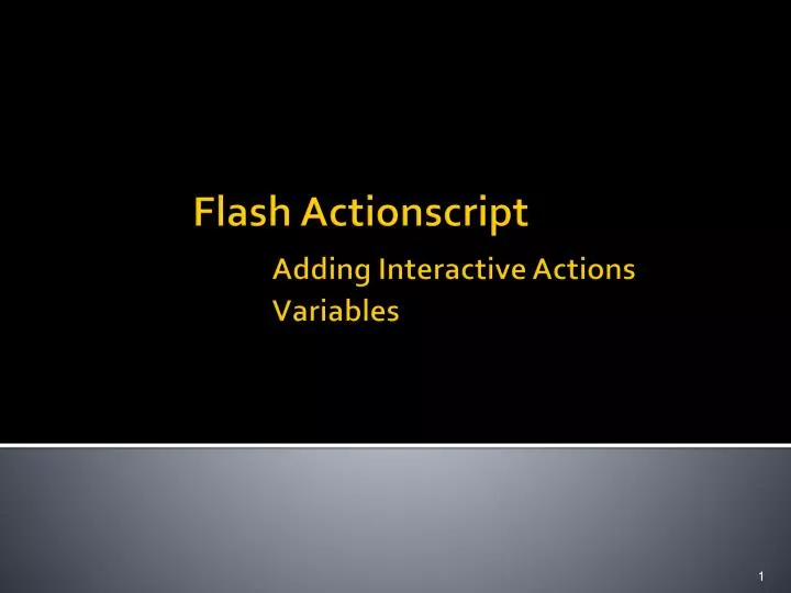 flash actionscript adding interactive actions variables