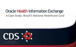 Oracle Health Information Exchange