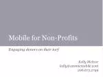Mobile for Non-Profits
