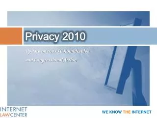Privacy 2010
