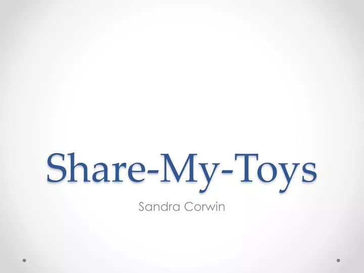 share my toys