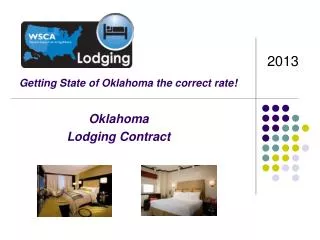 Oklahoma Lodging Contract