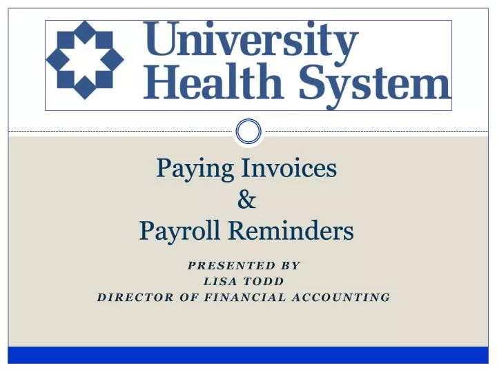 paying invoices payroll reminders