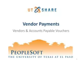 Vendor Payments