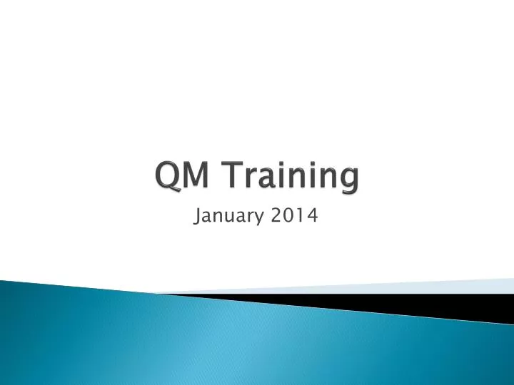 qm training