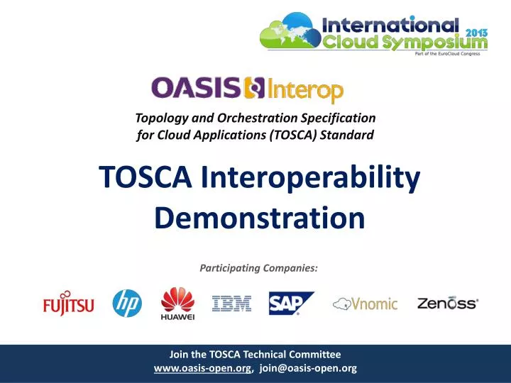 topology and orchestration specification for cloud applications tosca standard