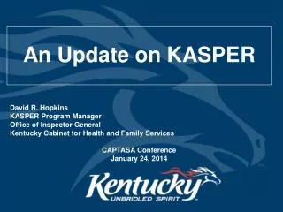 An Update on KASPER