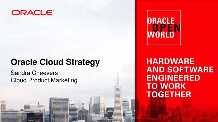 oracle cloud strategy