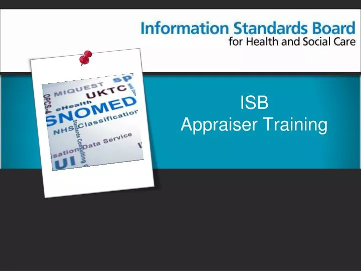 isb appraiser training