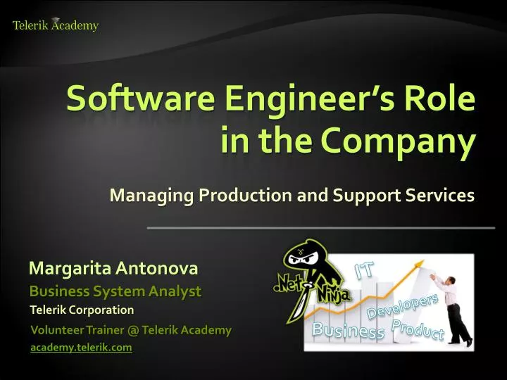 software engineer s role in the company