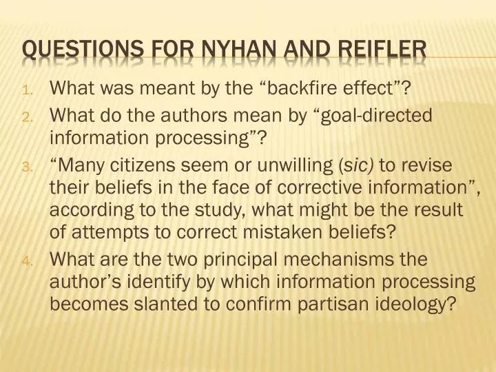 questions for nyhan and reifler