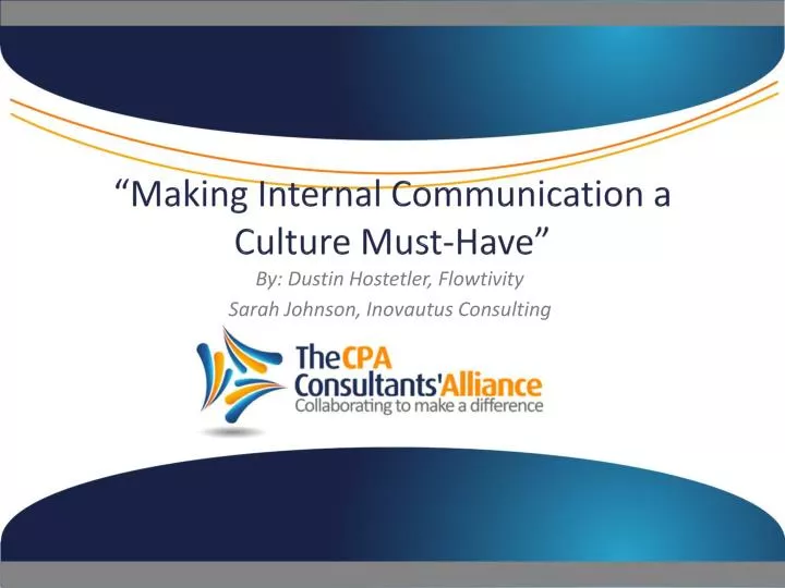 making internal communication a culture must have