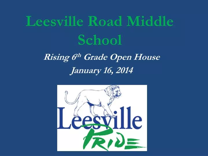 leesville road middle school