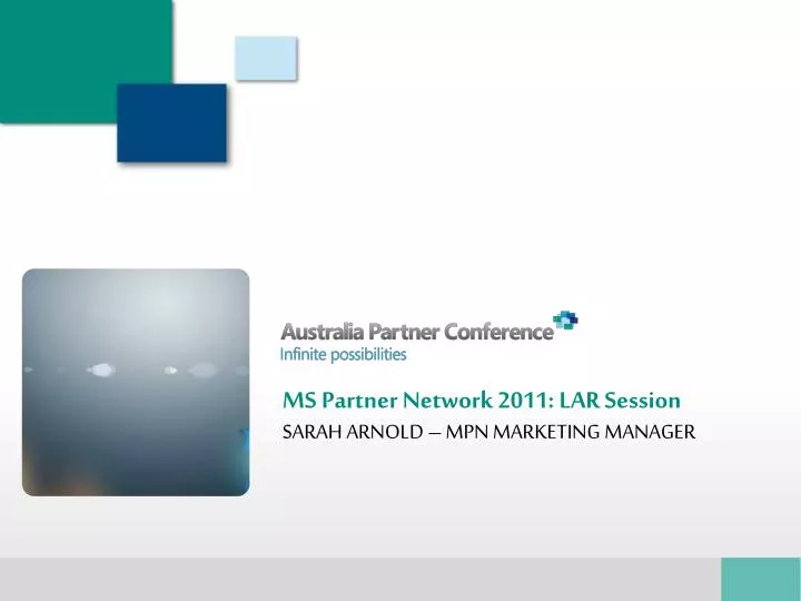 ms partner network 2011 lar session