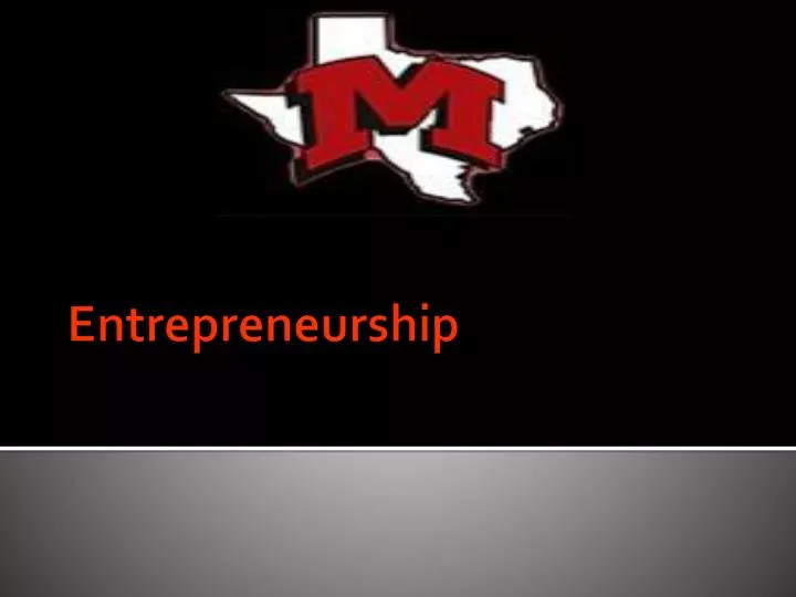 entrepreneurship