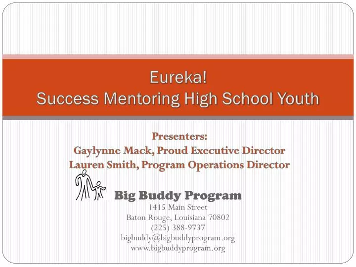 eureka success mentoring high school youth