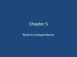 Chapter 5