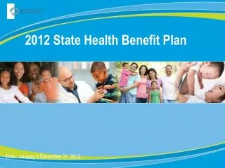 2012 State Health Benefit Plan