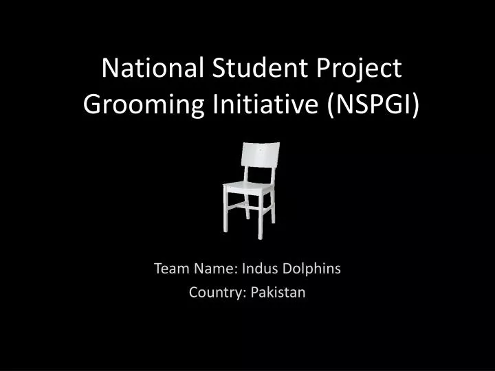 national student project grooming initiative nspgi