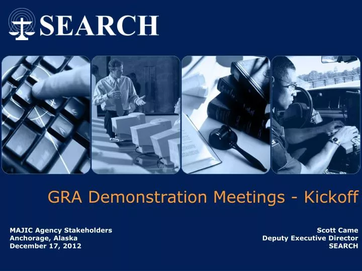 gra demonstration meetings kickoff