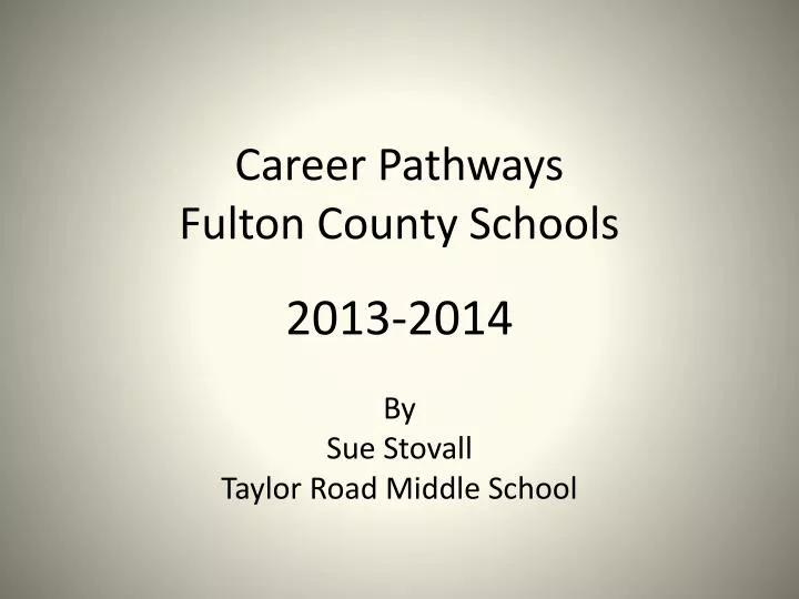 career pathways fulton county schools