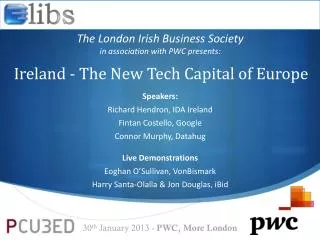 Ireland - The New Tech Capital of Europe