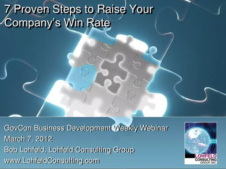7 proven steps to raise your company s win rate