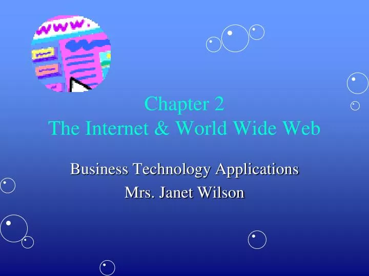chapter 2 the internet world wide web