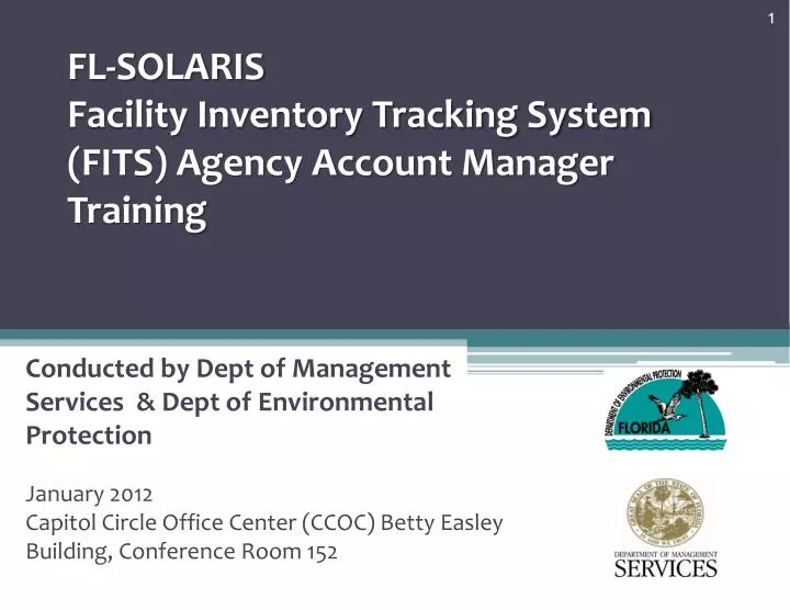 fl solaris facility inventory tracking system fits agency account manager training