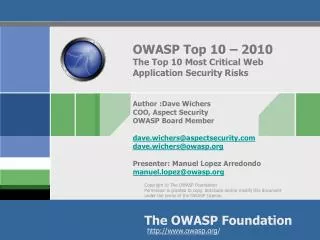 OWASP Top 10 Risk Rating Methodology