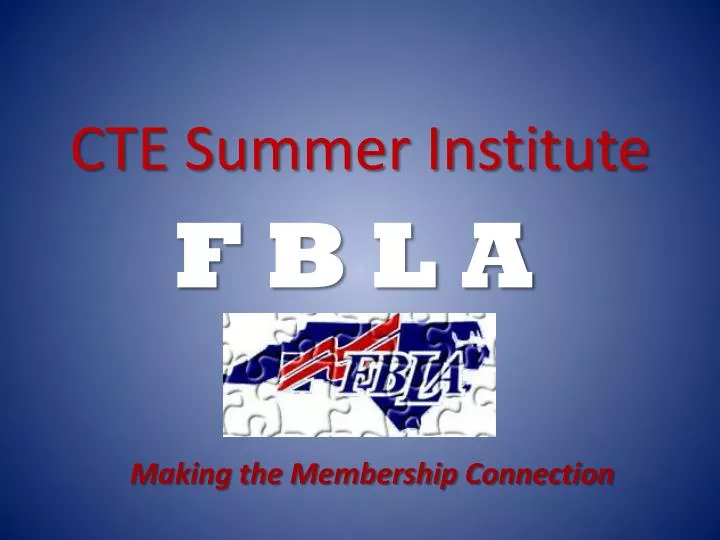 cte summer institute