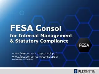 for Internal Management &amp; Statutory Compliance