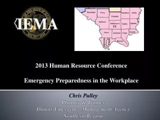 Chris Pulley Planner &amp; Trainer Illinois Emergency Management Agency Southern Region