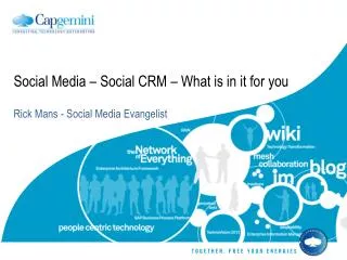 Social Media – Social CRM – What is in it for you