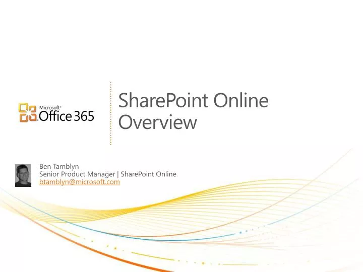 sharepoint online overview