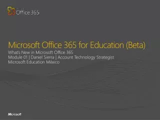 Microsoft Office 365 for Education (Beta)