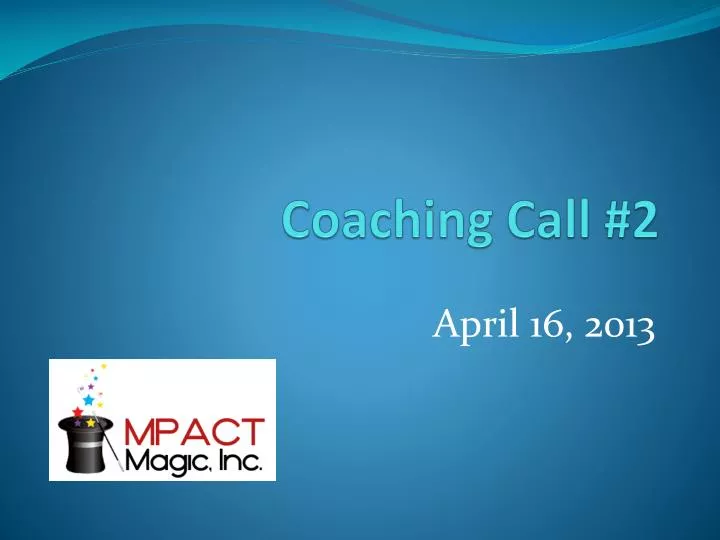 coaching call 2