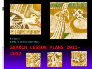 SEARCH Lesson Plans 2011-2012