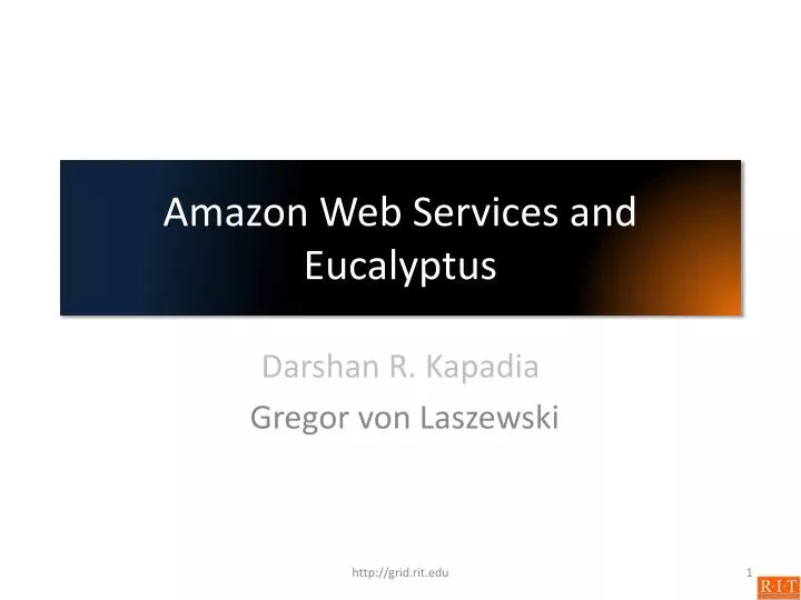 amazon web services and eucalyptus