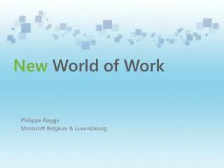 Philippe Rogge Microsoft Belgium &amp; Luxembourg