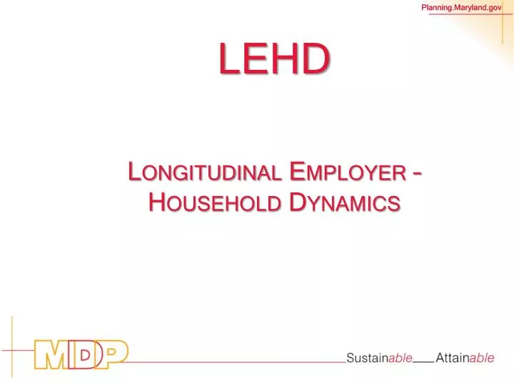 lehd longitudinal employer household dynamics