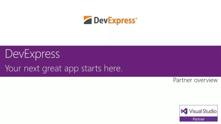 devexpress