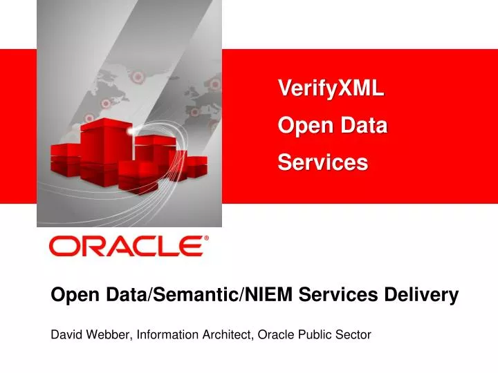 open data semantic niem services delivery