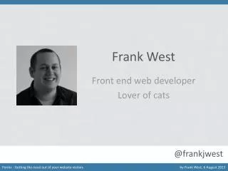 Frank West