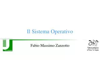 il sistema operativo