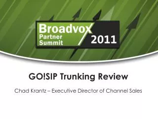 GO!SIP Trunking Review